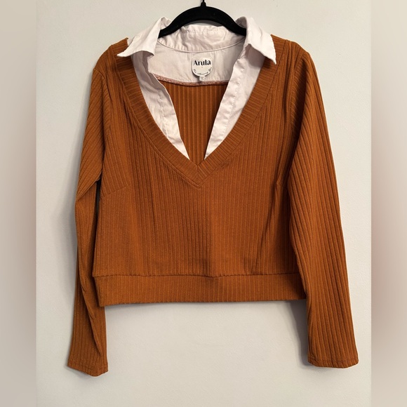 ARULA Tops - ARULA Layered Crop - size A